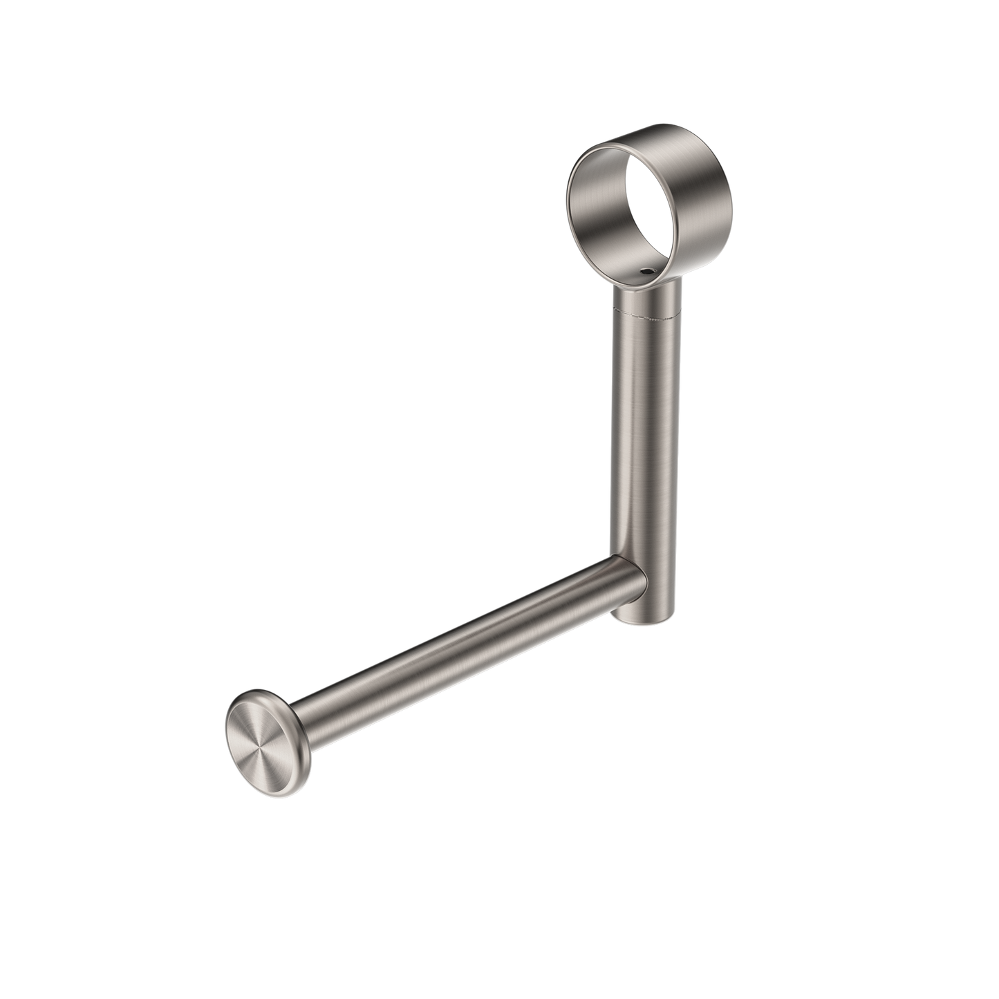 Calibre Mecca Add On Toilet Roll Holder Brushed Nickel - NRCR3286TBN