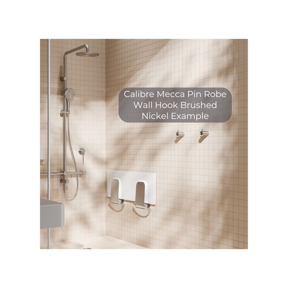 Calibre Mecca Pin Robe Wall Hook Brushed Bronze - NRCR2582BZ