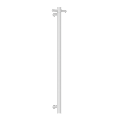 Heated Vertical Towel Rail Matte White - NRV900HMW