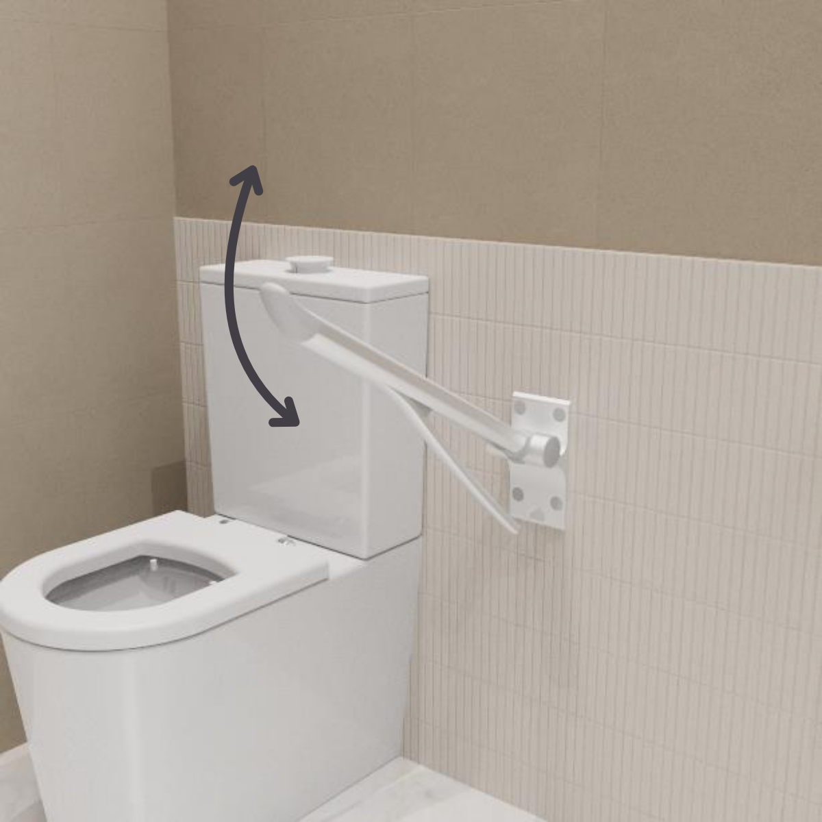 Liberty Fold Up Support Rail - SA003