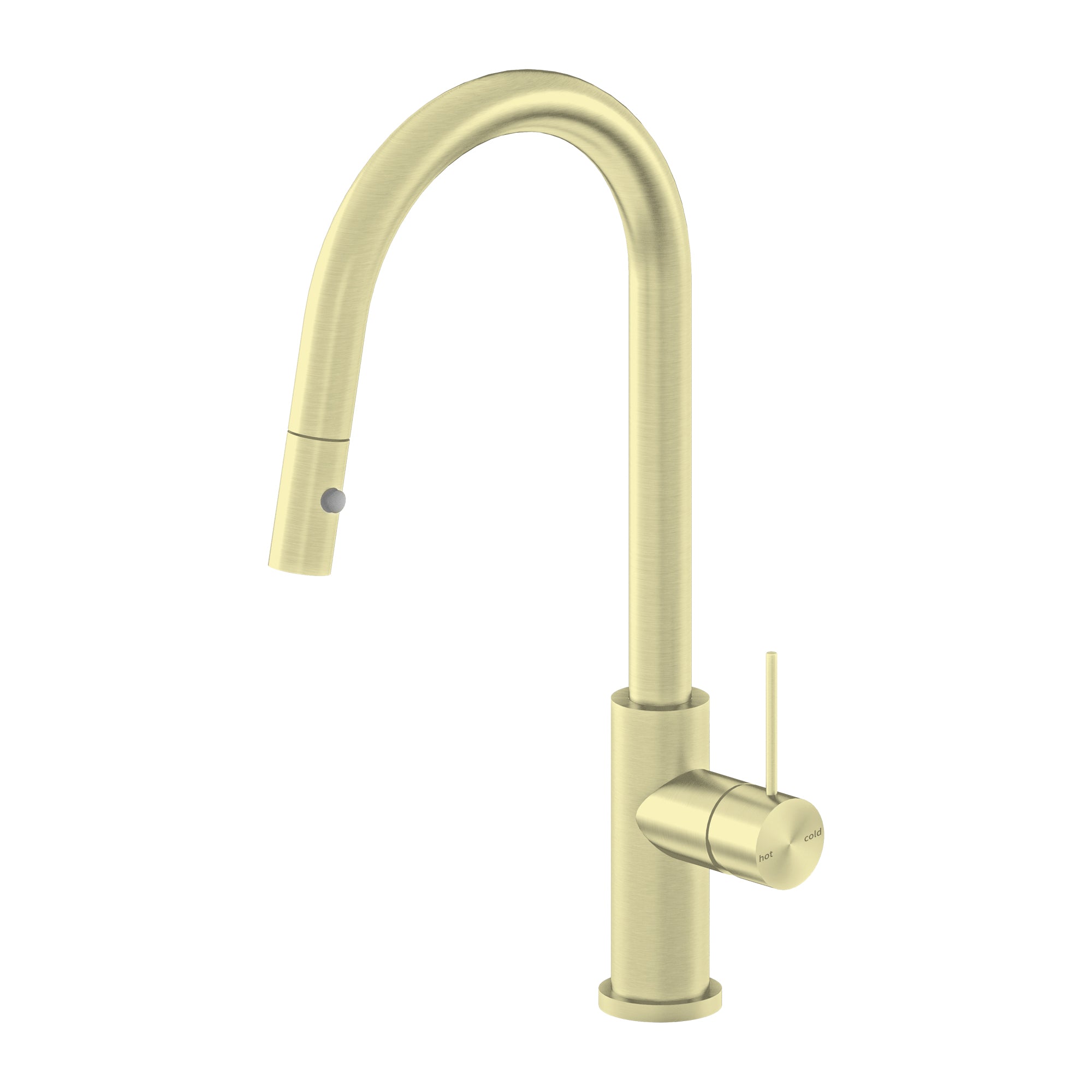 Mecca Pull Out Sink Mixer With Vegie Spray Function Brushed Gold - NR221908BG