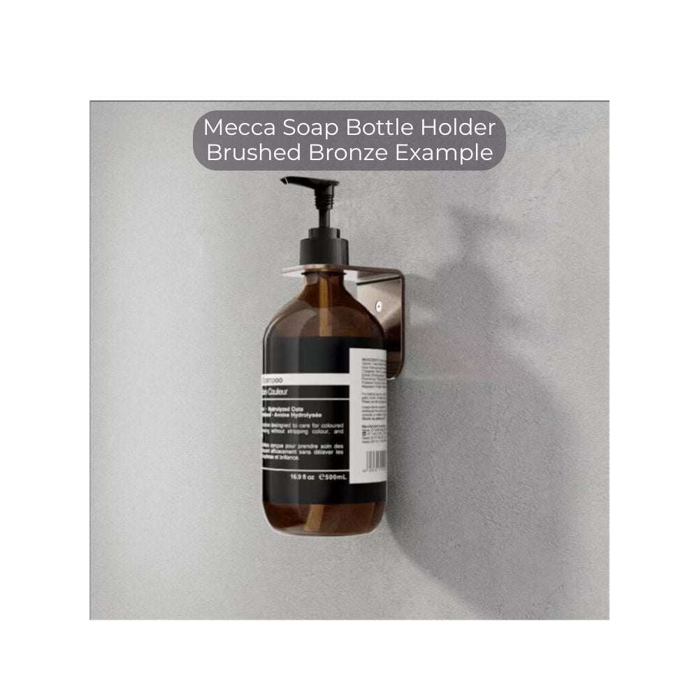 Mecca Soap Bottle Holder Brushed Bronze - NR1985BZ