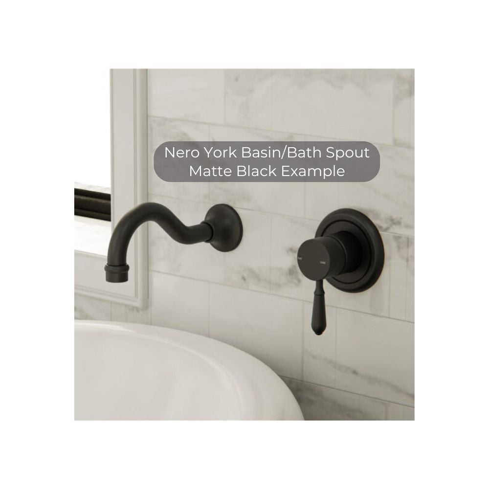 Nero York Basin/ Bath Spout Chrome - NR692103CH