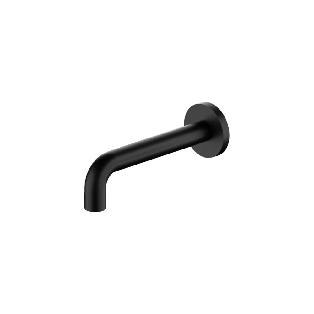 X Plus Wall Basin Set Spout Only 215mm Matte Black - NR201607ASMB