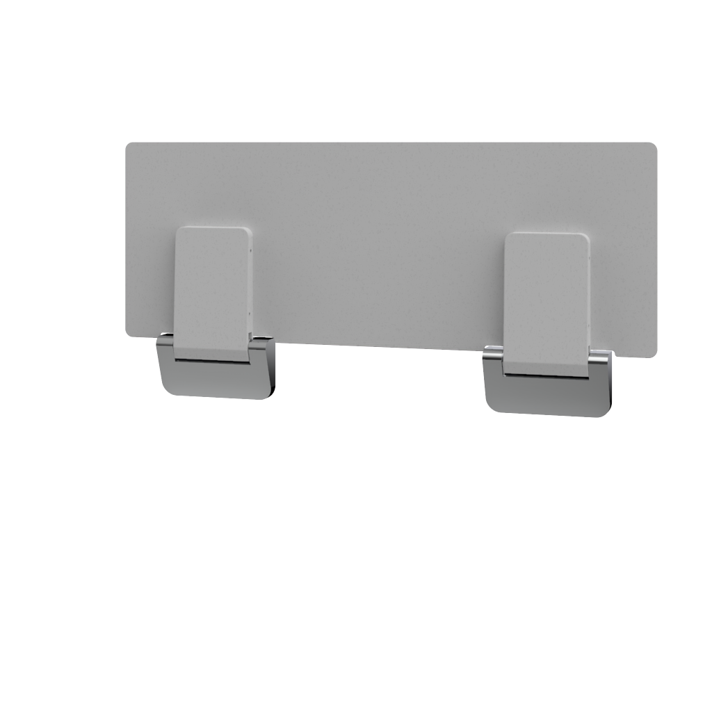 Liberty NZS4121 Wall Shower Seat 800 Wide White With Chrome Cover - S01DZWC