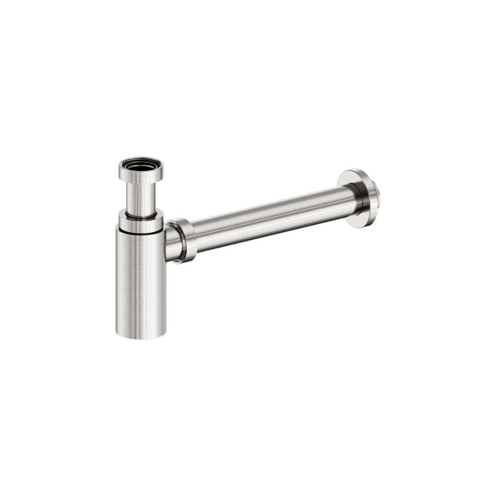 40mm Round Bottle Trap II Brushed Nickel - 25A001BN