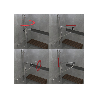 Shower Head Holder Aucuro - AUCSH