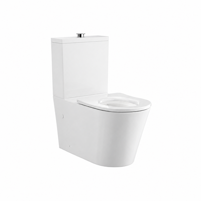 Avail Accessible Toilet Suite 800mm DDA AS1428.1 with Raised Buttons White Seat - ATCPDDAW1