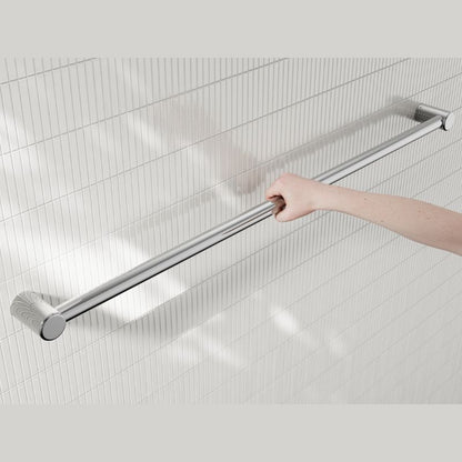 Calibre Mecca 32mm Grab Rail 1200mm Chrome - NRCR3248CH