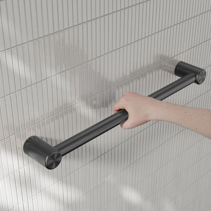 Calibre Mecca 32mm Grab Rail 600mm Gun Metal - NRCR3224GM