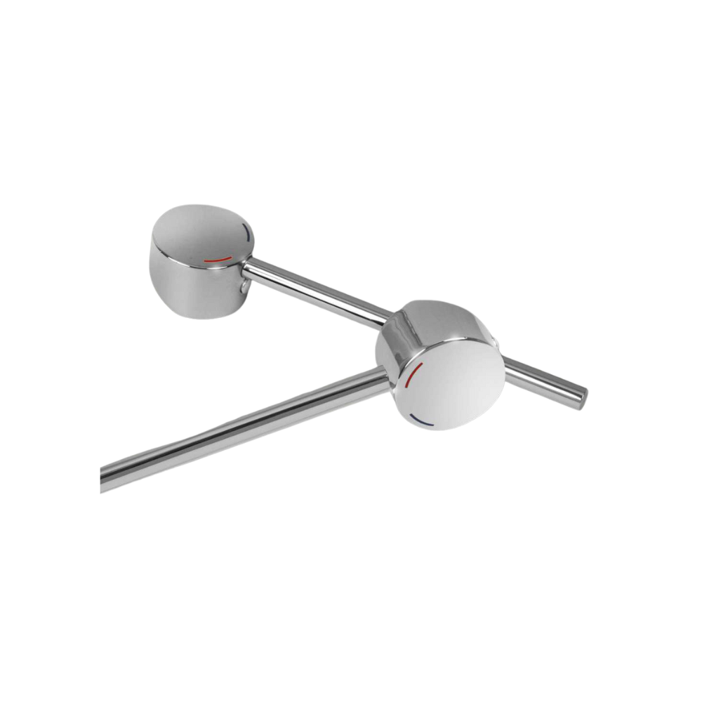 Basin and Sink Mixer Extra Long Handle with 170mm Lever Chrome - ALS-CREMED170
