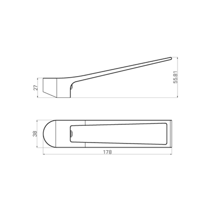 Bianca Basin Mixer Care Handle Only Chrome - NR5390052CH