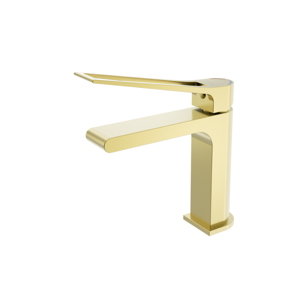 Bianca Care Basin Mixer Brushed Gold - NR321502ABG
