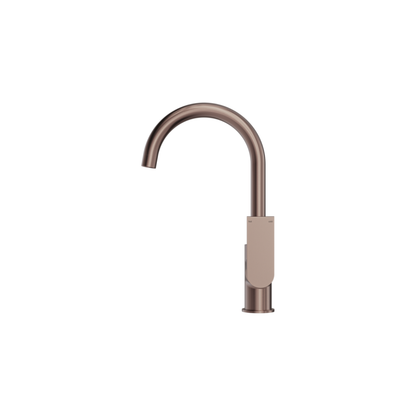 Bianca Kitchen Mixer Gooseneck Spout Brushed Bronze - NR321506BZ