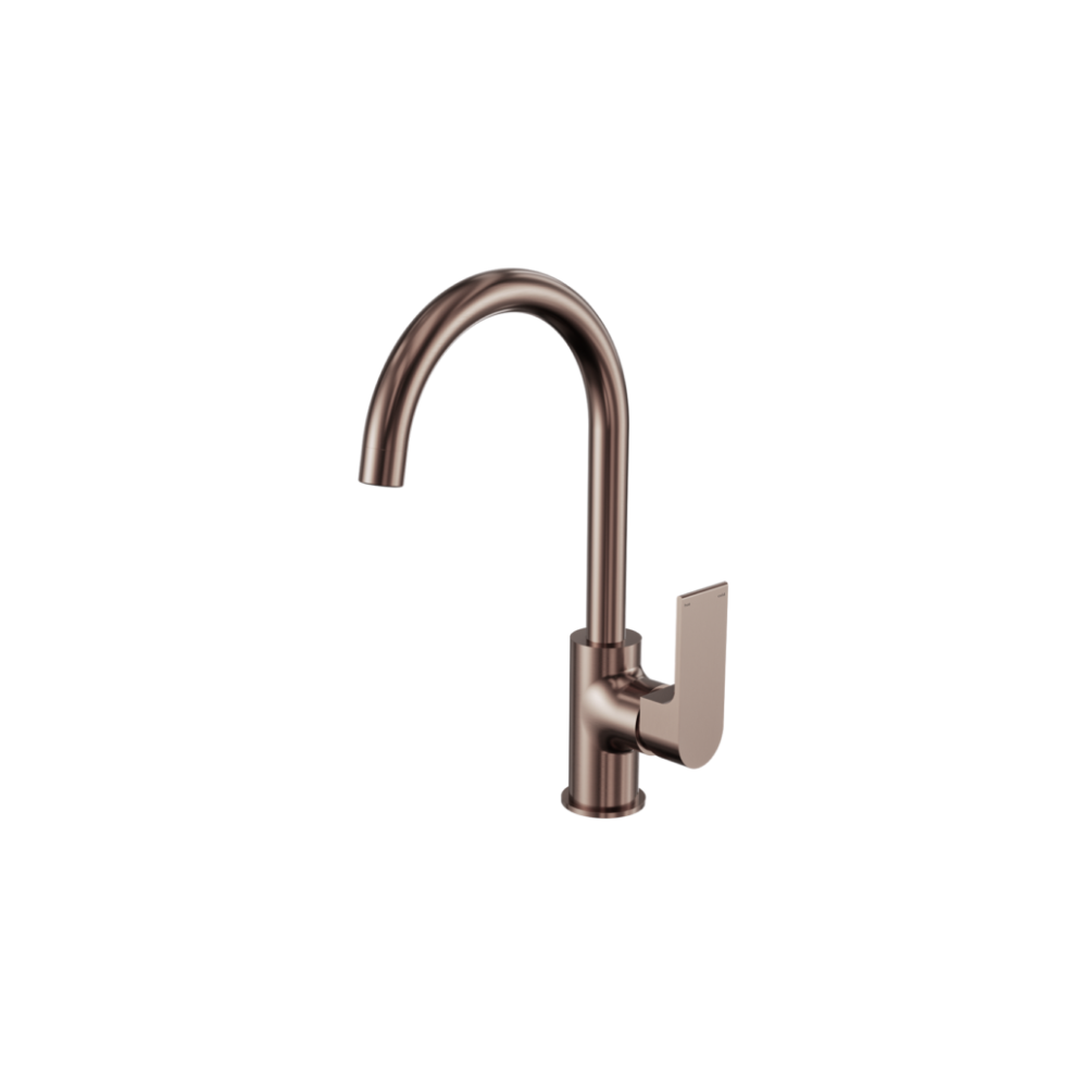 Bianca Kitchen Mixer Gooseneck Spout Brushed Bronze - NR321506BZ