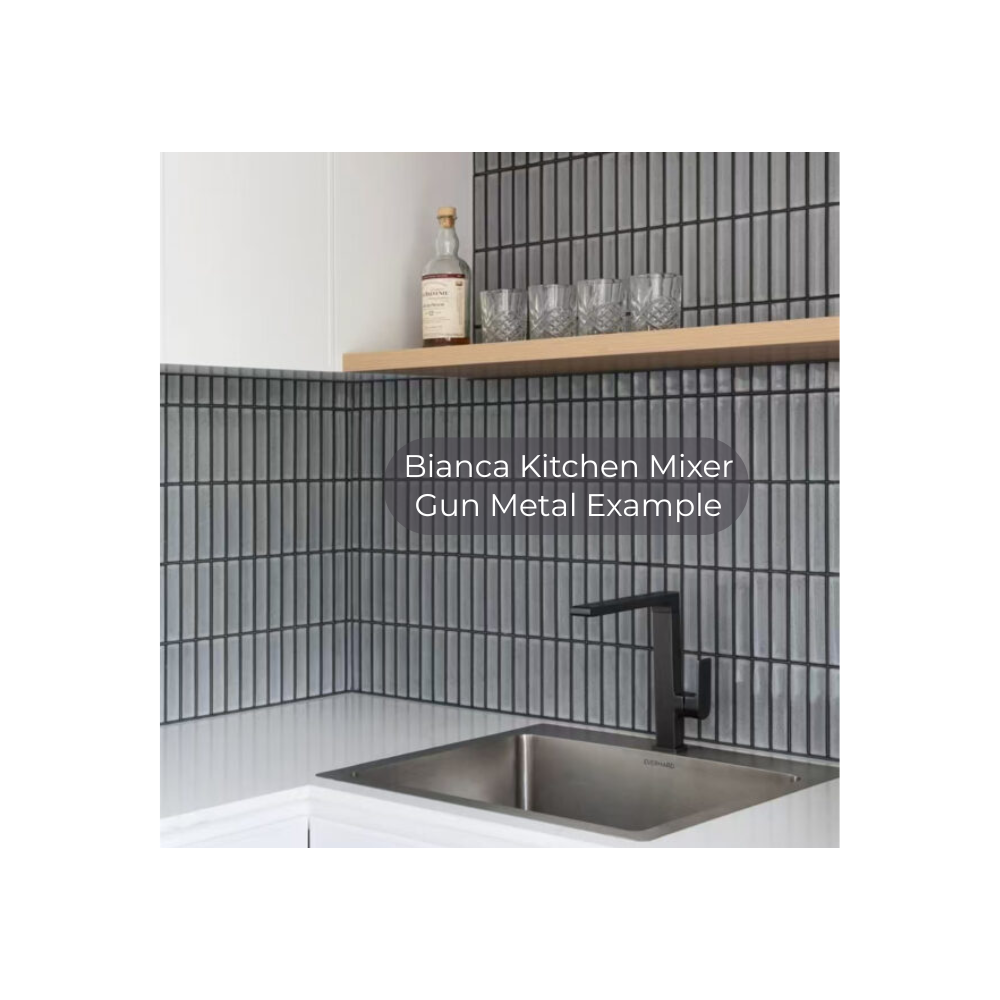 Bianca Kitchen Mixer Matte Black - NR321507MB