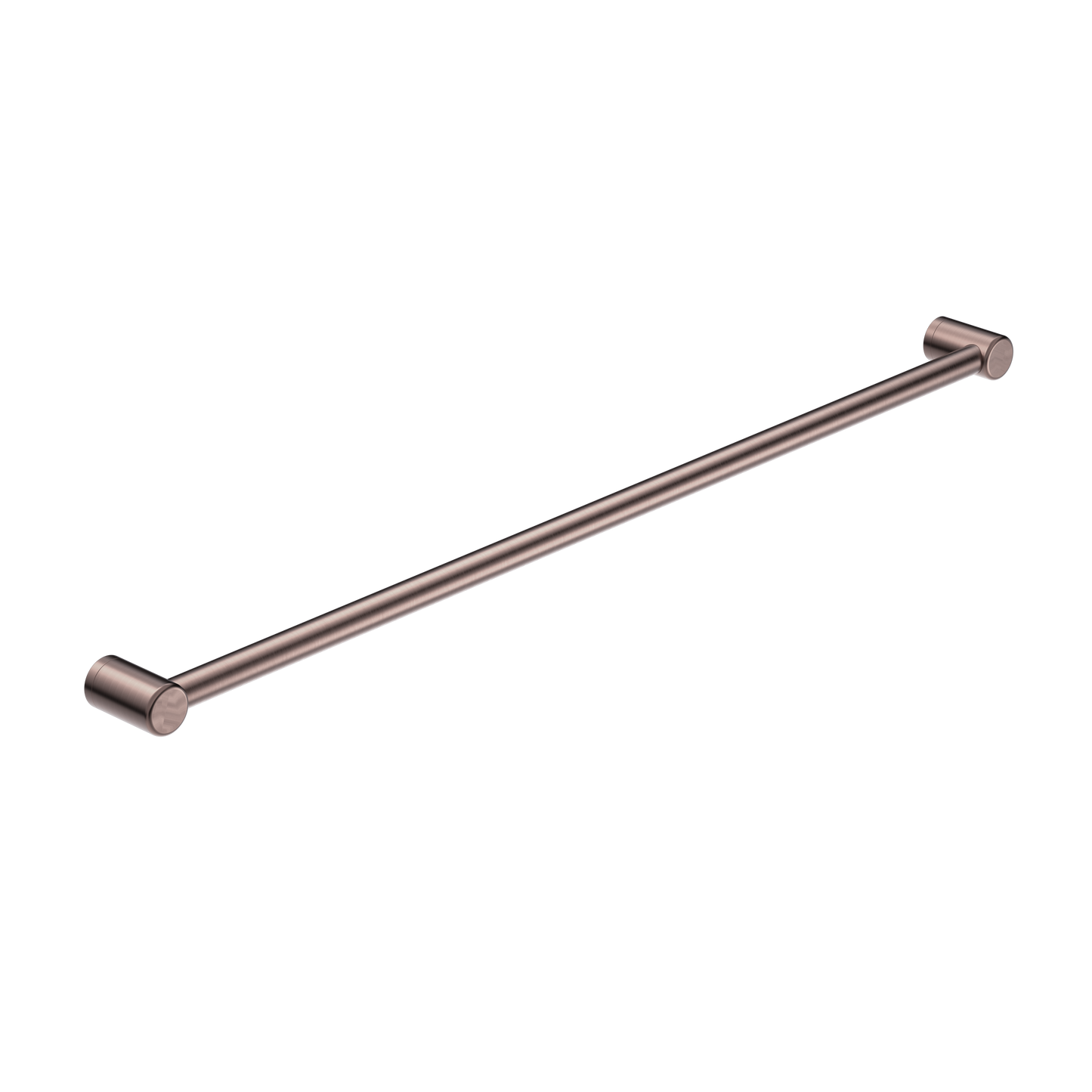 Calibre Mecca 32mm Grab Rail 1200mm Brushed Bronze - NRCR3248BZ