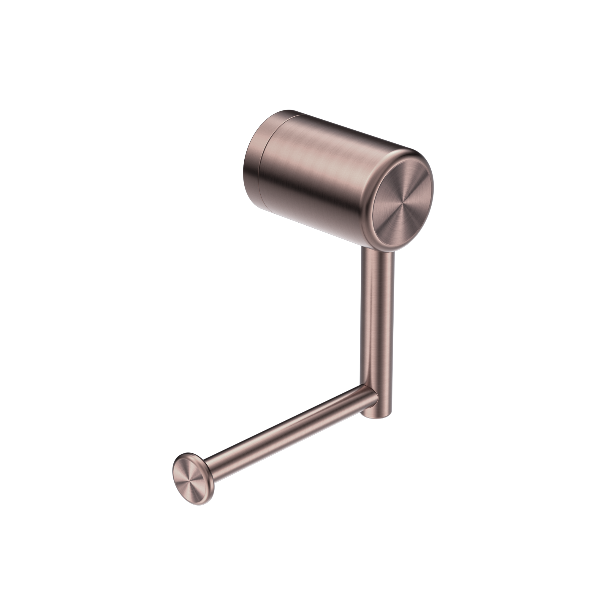 CALIBRE MECCA HEAVY DUTY TOILET ROLL HOLDER BRUSHED BRONZE