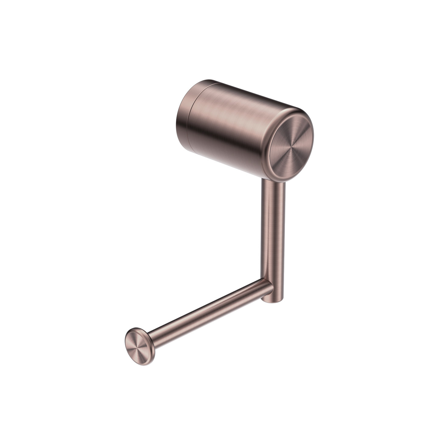 Calibre Mecca Heavy Duty Toilet Roll Holder Brushed Bronze - NRCR3286BZ