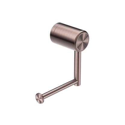 Calibre Mecca Heavy Duty Toilet Roll Holder Brushed Bronze - NRCR3286BZ