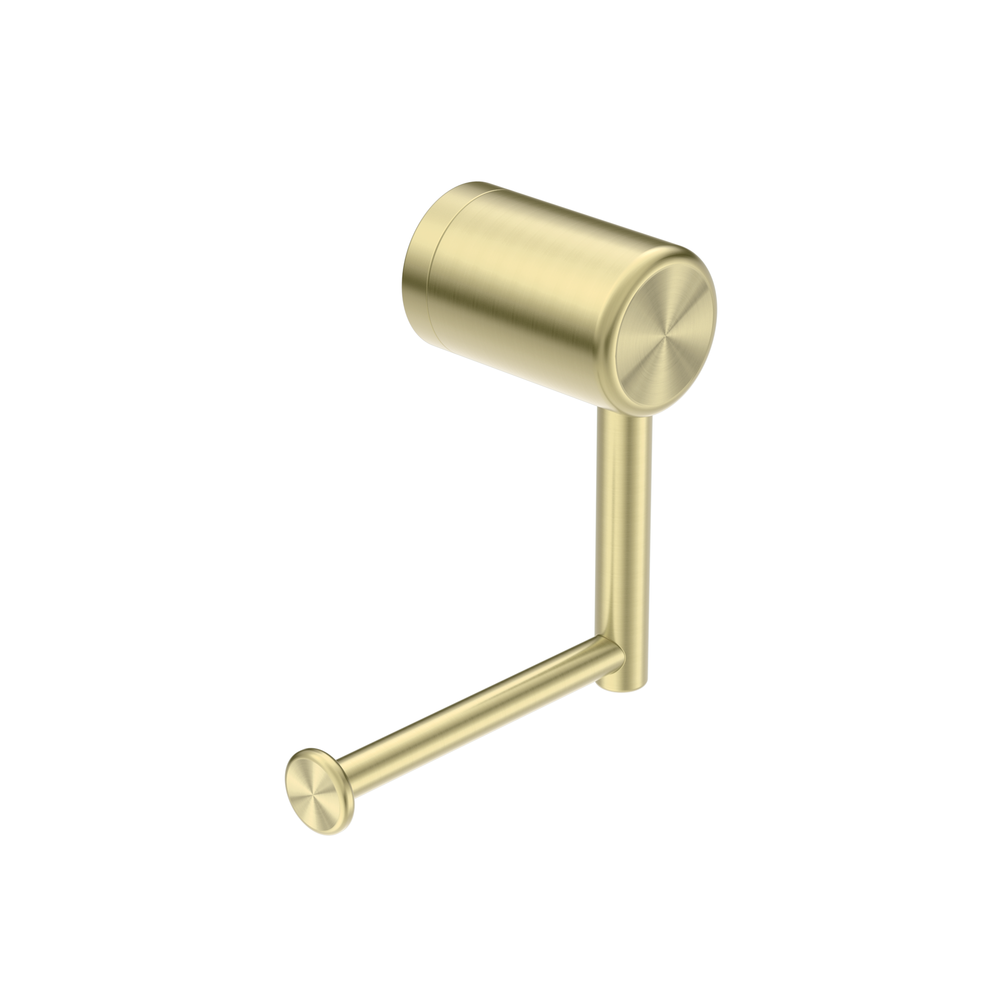 CALIBRE MECCA HEAVY DUTY TOILET ROLL HOLDER BRUSHED GOLD