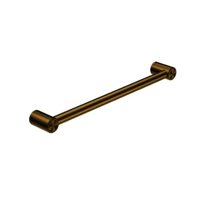 Calibre Terra 32mm Grab Rail 1200mm Organic Brass Aged Medium Living (Made to Order) - R0112AB