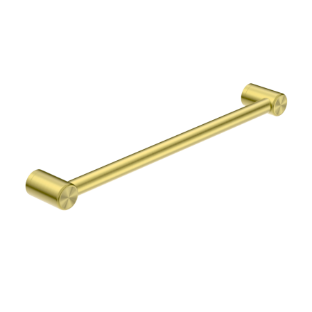 Calibre Terra 32mm Grab Rail 1200mm Organic Brushed Brass Living (Made to Order) - R0112BBL