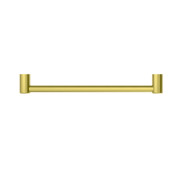 Calibre Terra 32mm Grab Rail 1200mm Organic Brushed Brass Living (Made to Order) - R0112BBL