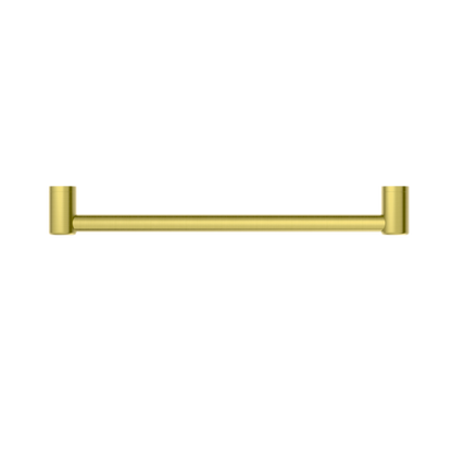 Calibre Terra 32mm Grab Rail 1200mm Organic Brushed Brass Living (Made to Order) - R0112BBL