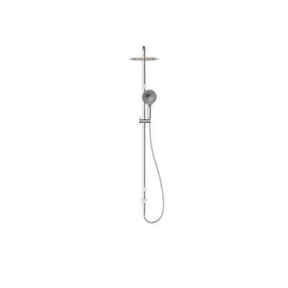 Calibre Mecca 25mm Grab Rail 900mm Twin Shower Set Chrome (Stock arriving early November) - NRCS007CH