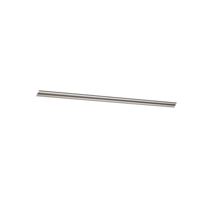 Calibre Mecca 25mm Grab Rail Make Your Own 25mm Diameter Rail 1200mm Long Brushed Nickel - NR5420009BN