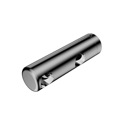 Calibre Mecca 25mm Grab Rail Make Your Own Double Towel Bracket Left Chrome (Available Early January) - NR5390421CH