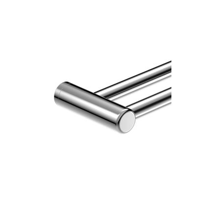Calibre Mecca 25mm Grab Rail Make Your Own Double Towel Bracket Left Chrome (Available Early January) - NR5390421CH