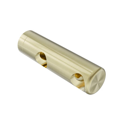 Calibre Mecca 25mm Grab Rail Make Your Own Double Towel Bracket Right Brushed Gold (Available Early January) - NR5390422BG