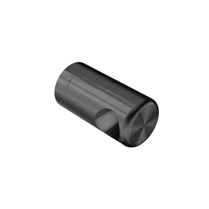 Calibre Mecca 25mm Grab Rail Make Your Own End Bracket Gun Metal - NR5390420GM