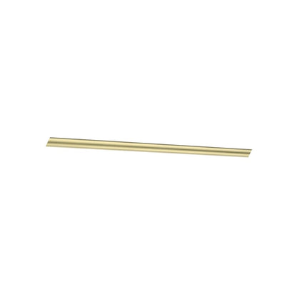 Calibre Mecca 32mm Grab Rail Make Your Own 32mm Diameter Rail 600mm Long Brushed Gold - NR01G600BG