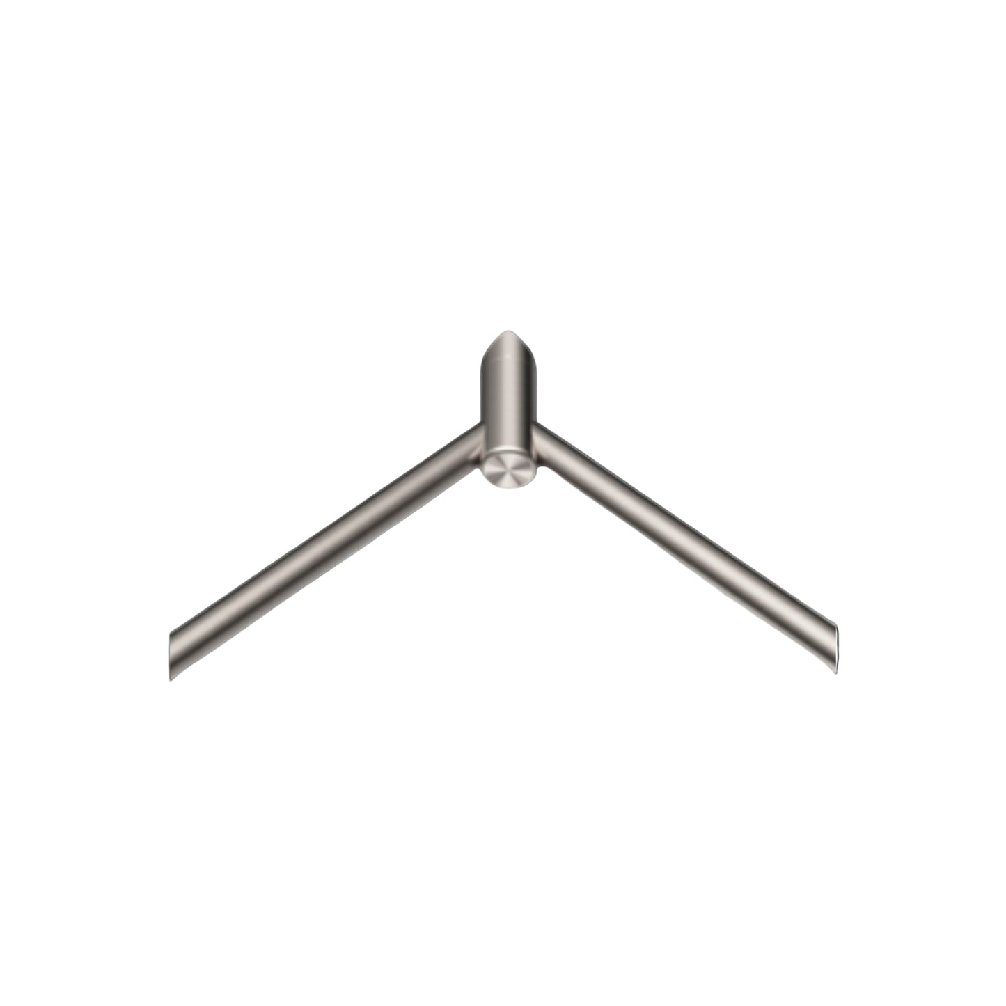 Calibre Mecca 32mm Grab Rail Make Your Own Corner Wrap Bracket Brushed Nickel (Available Early January) - NR5390431BN