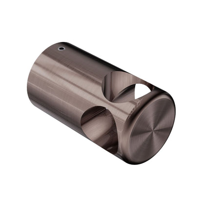 Calibre Mecca 32mm Grab Rail Make Your Own T Bar Bracket Brushed Bronze (Available Early January) - NR5390430BZ