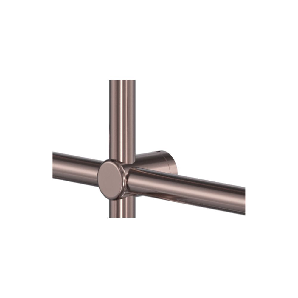 Calibre Mecca 32mm Grab Rail Make Your Own T Bar Bracket Brushed Bronze (Available Early January) - NR5390430BZ