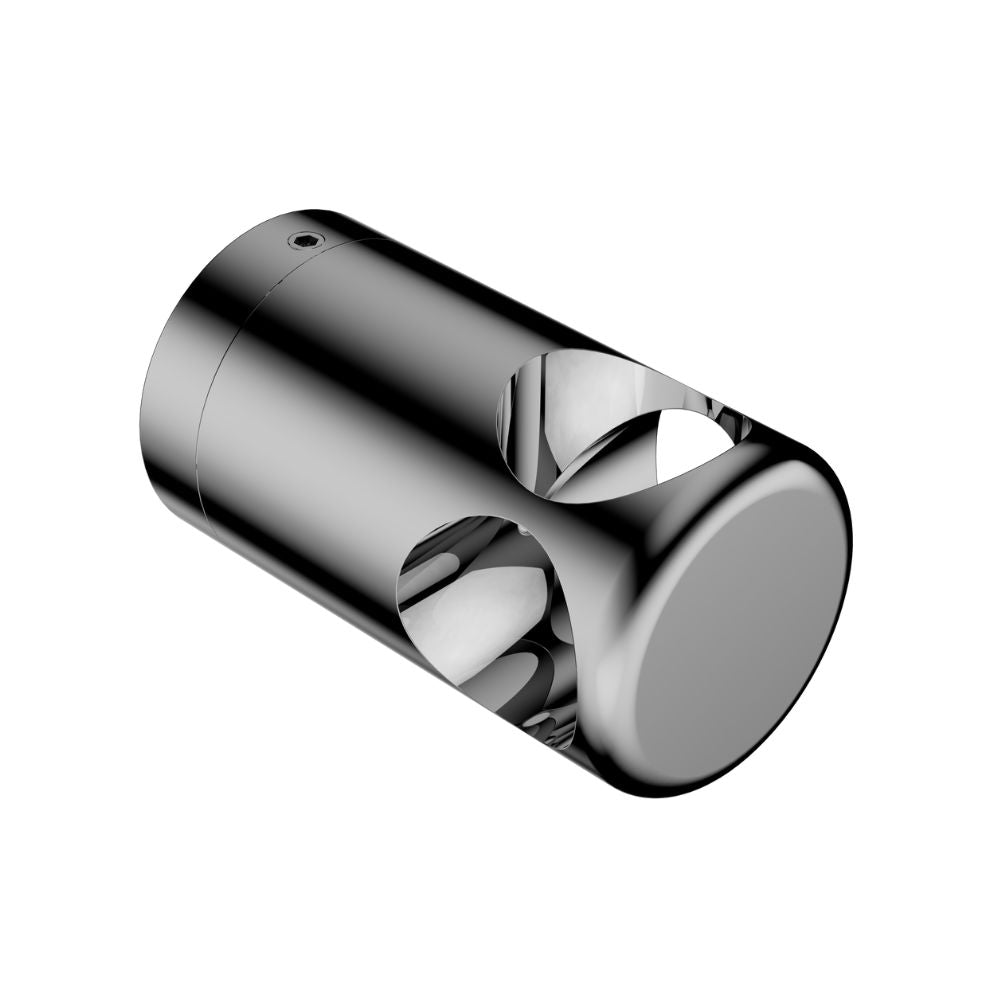 Calibre Mecca 32mm Grab Rail Make Your Own T Bar Bracket Chrome - NR5390430CH