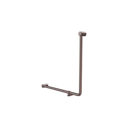 Calibre Mecca 32mm NZ4121 Accessible 90 Degree Grab Rail 750x750mm Brushed Bronze - NRCR3290bBZ