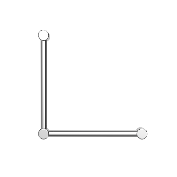 Calibre Mecca 32mm New Zealand Toilet Grab Rail 90 Degree 750x750mm Chrome - R01A7575C