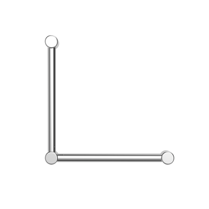 Calibre Mecca 32mm New Zealand Toilet Grab Rail 90 Degree 750x750mm Chrome - R01A7575C