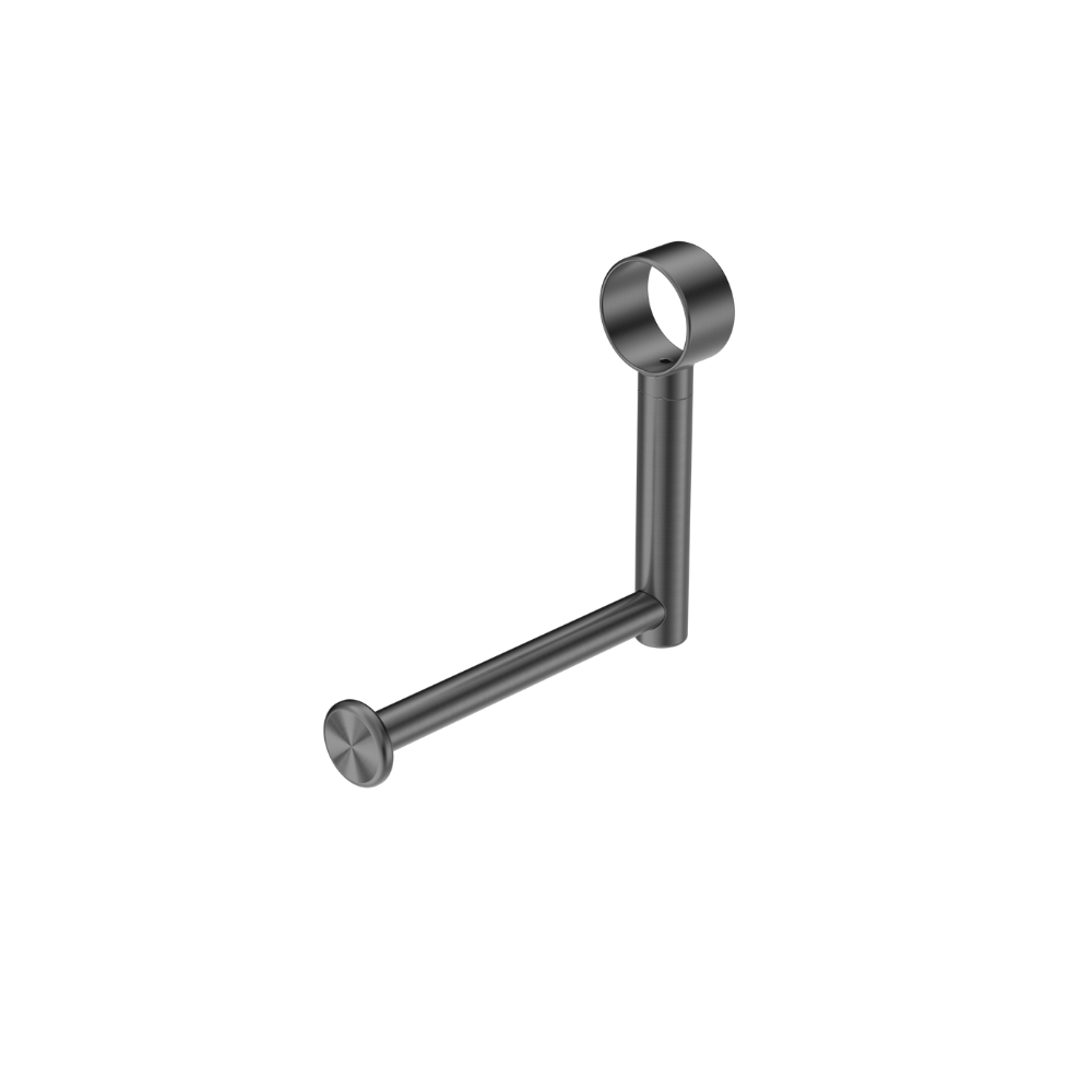 Calibre Mecca Add On Toilet Roll Holder Gun Metal - NRCR3286TGM