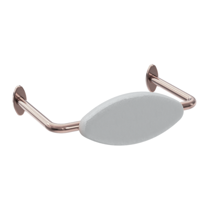 Calibre Mecca DDA Accessible Toilet Backrest Removable Brushed Bronze - NRCR0001BZ