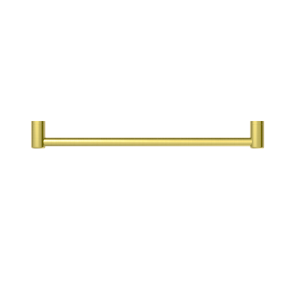 Calibre Terra 25mm Grab Rail 1200mm Organic Brushed Brass Living (Made to Order)- RE112BBL