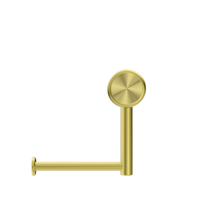 Calibre Terra Heavy Duty Toilet Roll Holder Organic Brushed Brass Living (Made to Order) - R01HBBL