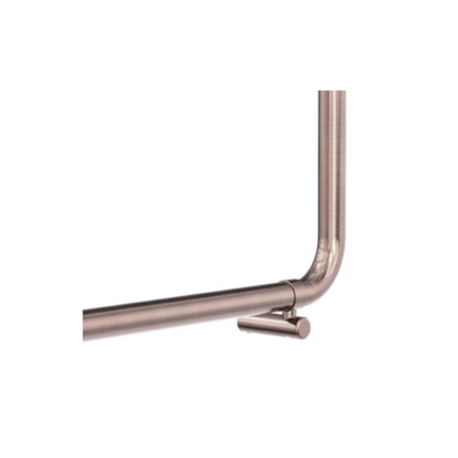 Calibre Mecca 32mm Grab Rail Undermount Mid Bracket Brushed Bronze (Available Early January) - NR5390429BZ