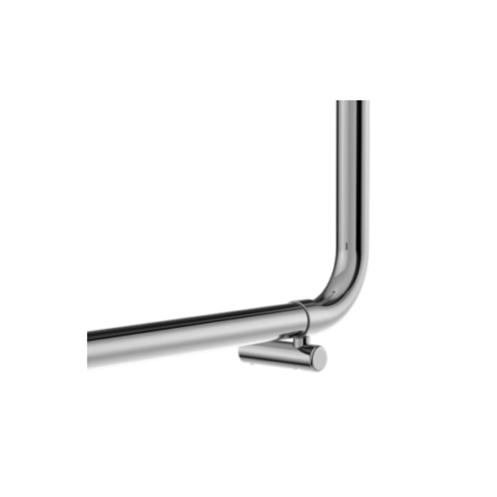 Calibre Mecca 32mm Grab Rail Undermount Mid Bracket Chrome - NR5390429CH