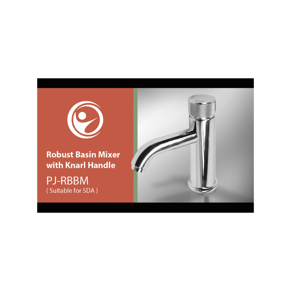 Care Robust Basin Mixer Chrome - PJ-RBBM
